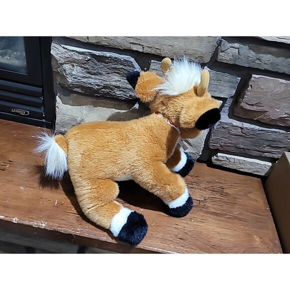 Vintage 1999 MUSICAL RUDOLPH THE RED-NOSED REINDEER 14" Plush Stuffed Animal Wor - Picture 8 of 16